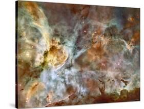 A 50-Light-Year-Wide View of the Central Region of the Carina Nebula-Stocktrek Images-Stretched Canvas