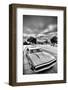 Â€˜66 Chevy Camaro Supersport with Dramatic Skies - Monochrome-Samuel Howell-Framed Photographic Print