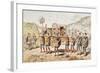 A 9th Century Noblewoman Carried in a Litter by Four Men, 1886-Armand Jean Heins-Framed Giclee Print