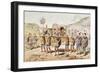 A 9th Century Noblewoman Carried in a Litter by Four Men, 1886-Armand Jean Heins-Framed Giclee Print