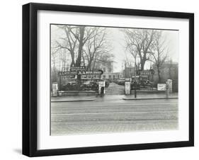 A&A Motor Spares, Brixton Hill, Lambeth, London, 1937-null-Framed Premium Photographic Print