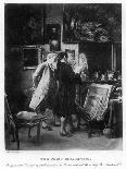 The Print Collector, 1908-1909-A Alexander-Framed Stretched Canvas