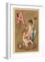 A, Ascension Difficile, Boys Fighting-null-Framed Art Print