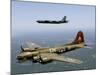 A B-17G Flying Fortress Participates in a Heritage Flight with a B-52H Stratofortress-Stocktrek Images-Mounted Photographic Print