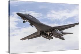 A B-1B Lancer of the U.S. Air Force Taking Off-Stocktrek Images-Stretched Canvas