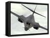 A B-1B Lancer Streaks Through the Sky-Stocktrek Images-Framed Stretched Canvas