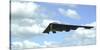 A B-2 Spirit Prepares for Landing-null-Stretched Canvas