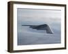 A B-2 Spirit Soars Through the Sky-Stocktrek Images-Framed Photographic Print