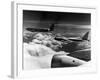 A B-52 of the United States Strategic Command Refuelled In-Flight by a KC 135 Aircraft-null-Framed Photographic Print