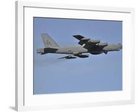 A B-52H Stratofortress-Stocktrek Images-Framed Photographic Print