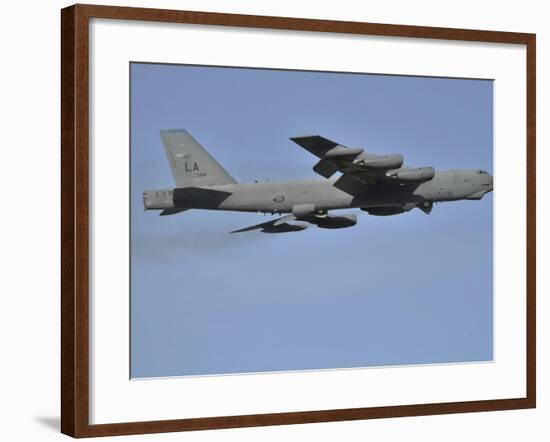 A B-52H Stratofortress-Stocktrek Images-Framed Photographic Print