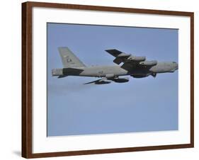 A B-52H Stratofortress-Stocktrek Images-Framed Photographic Print