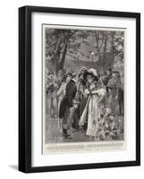 A Babel of Tongues and a Medley of Costume, a Fancy Dress Ball at Therapia-Frederic De Haenen-Framed Giclee Print