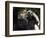 A Baby Gorilla Rests on His Mother Julia's Shoulder-null-Framed Photographic Print