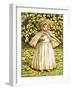 'A baby in white' by Kate Greenaway-Kate Greenaway-Framed Giclee Print