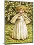 'A baby in white' by Kate Greenaway-Kate Greenaway-Mounted Giclee Print