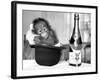A baby Orangutan at Twycross Zoo-Staff-Framed Photographic Print