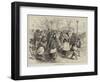 A Baby's Funeral at Madrid-Charles Robinson-Framed Giclee Print