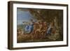 A Bacchanalian Revel before a Herm, 1632-Nicolas Poussin-Framed Giclee Print