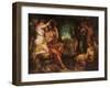 A Bacchanalian Revel-William Etty-Framed Giclee Print