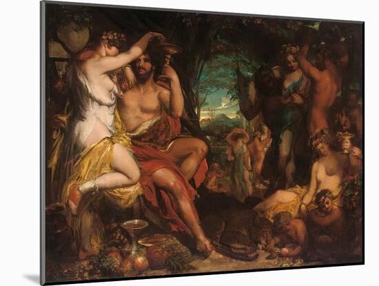 A Bacchanalian Revel-William Etty-Mounted Giclee Print