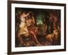 A Bacchanalian Revel-William Etty-Framed Giclee Print