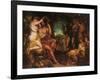 A Bacchanalian Revel-William Etty-Framed Giclee Print