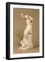 A Bacchante Diverting the Attention of a Tiger, 1813 (Ceramic)-John Gibson-Framed Giclee Print