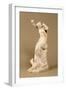 A Bacchante Diverting the Attention of a Tiger, 1813 (Ceramic)-John Gibson-Framed Giclee Print