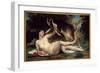 A Bacchante She's Represented with a Goat. Painting by William Adolphe Bouguereau (1825-1905) 1862-William-Adolphe Bouguereau-Framed Giclee Print