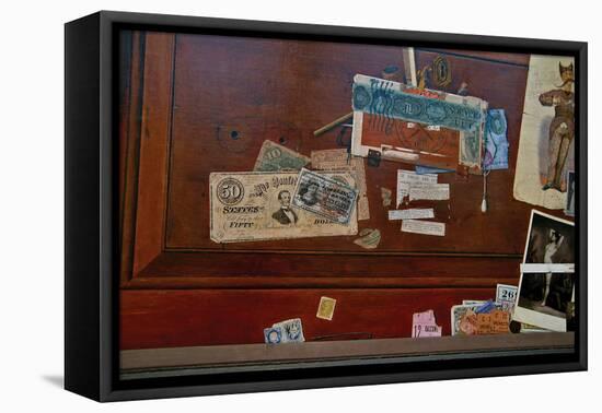 A Bachelor's Drawer-John Haberle-Framed Stretched Canvas