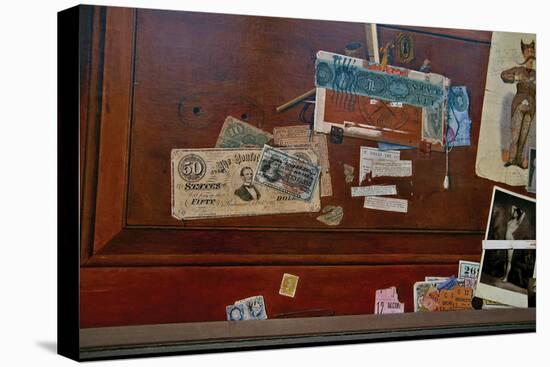 A Bachelor's Drawer-John Haberle-Stretched Canvas