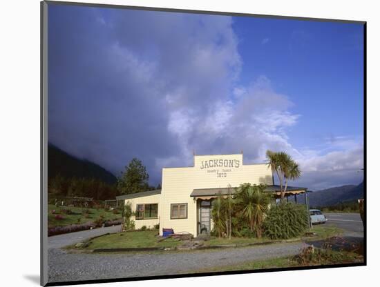 A Back Country Bar, Jackson's Country Bar 1870, on Highway No 73 to Arthur's Pass, South Island-Jeremy Bright-Mounted Photographic Print