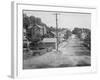 A Back street in Mount Pleasant, Westmoreland County, Pennsylvania, 1935-Walker Evans-Framed Photographic Print