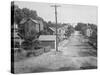 A Back street in Mount Pleasant, Westmoreland County, Pennsylvania, 1935-Walker Evans-Stretched Canvas