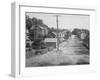 A Back street in Mount Pleasant, Westmoreland County, Pennsylvania, 1935-Walker Evans-Framed Photographic Print