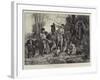 A Badger Hunt in Somerset, the Draw-Robert Walker Macbeth-Framed Giclee Print