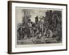 A Badger Hunt in Somerset, the Draw-Robert Walker Macbeth-Framed Giclee Print