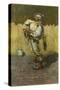 'A bagpiper; Jo?a Uprka (1861-1940)', 1948-Joza Uprka-Stretched Canvas