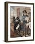 A Bailiff and an Attorney, a Match for the Devil-Robert Dighton-Framed Giclee Print