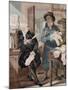 A Bailiff and an Attorney, a Match for the Devil-Robert Dighton-Mounted Giclee Print