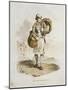 A Baker, Provincial Characters, 1813-null-Mounted Giclee Print