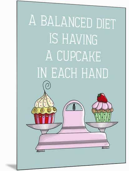 A Balanced Diet-Fab Funky-Mounted Art Print