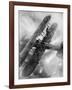 A Balancing Feat over the German Lines, WW1 Aviation-Christopher Clark-Framed Art Print