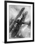 A Balancing Feat over the German Lines, WW1 Aviation-Christopher Clark-Framed Art Print