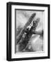 A Balancing Feat over the German Lines, WW1 Aviation-Christopher Clark-Framed Art Print