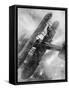 A Balancing Feat over the German Lines, WW1 Aviation-Christopher Clark-Framed Stretched Canvas