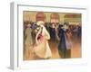 A Ball in Paris (W/C on Paper)-Louis Abel-Truchet-Framed Giclee Print