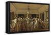 A Ball in the Philippines-C.W. Andrews-Framed Stretched Canvas