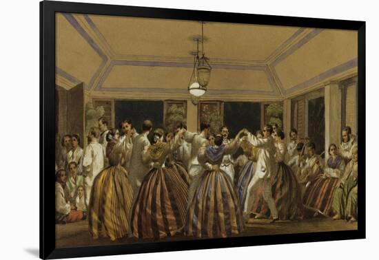 A Ball in the Philippines-C.W. Andrews-Framed Giclee Print